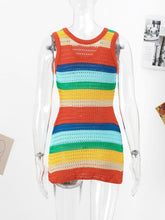 Beau Knitted Sleeveless Mini Dress